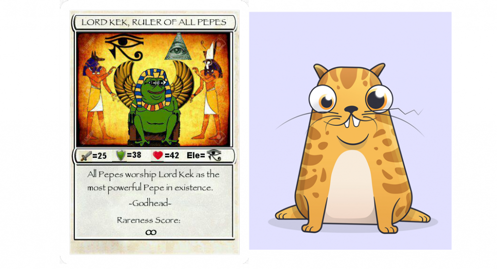 Rare Pepe Cryptokitties