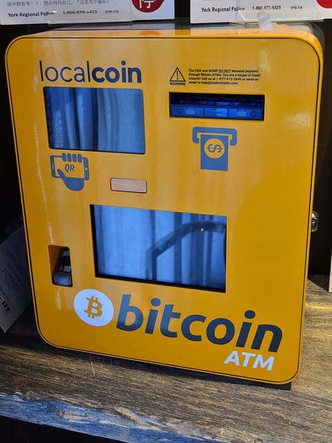 Aantal Bitcoin ATM’s groeit met de dag