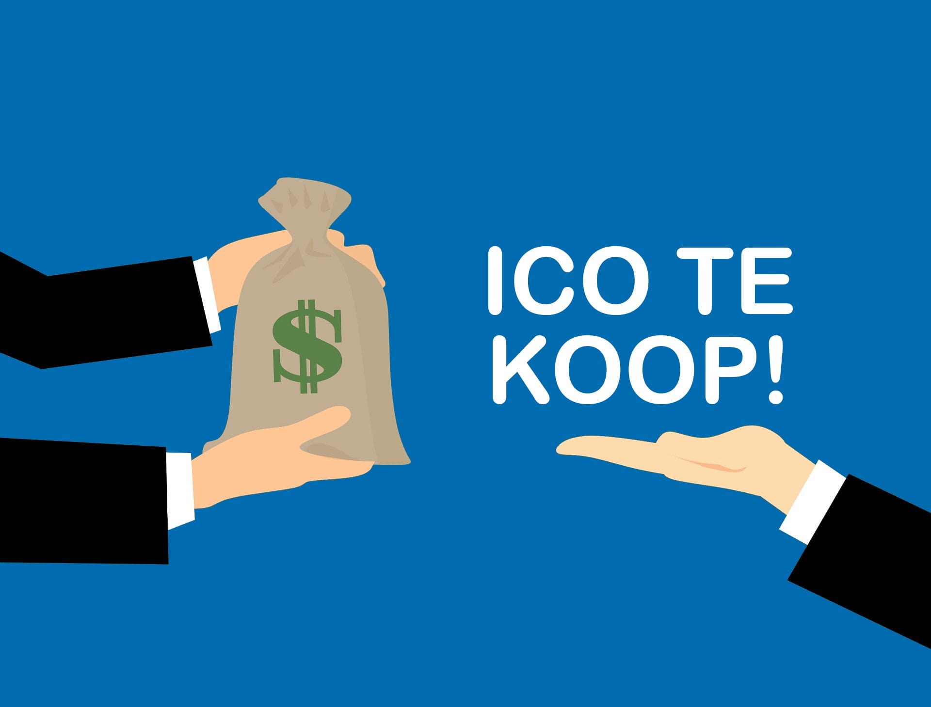 ICO te koop aangeboden, direct ‘af te halen’