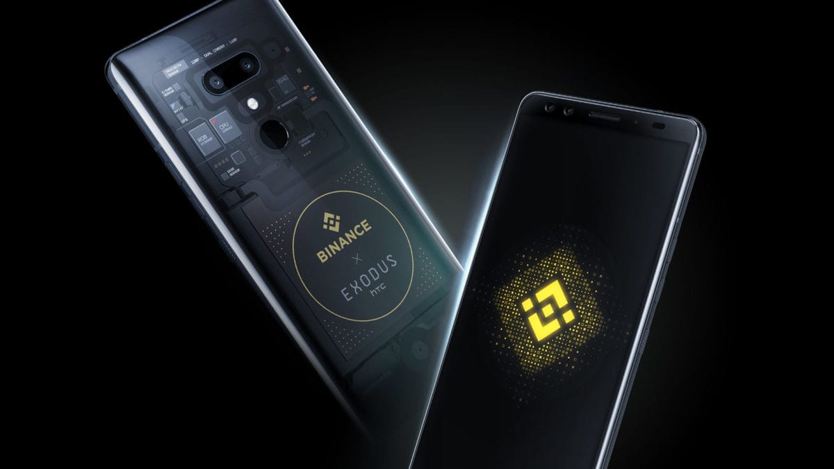 HTC komt met Binance editie van de Exodus smartphone