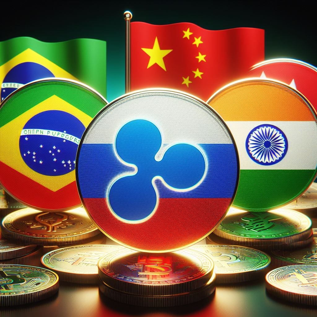 Ripple’s XRP wordt mogelijk gebruikt voor een Stablecoin launch van de BRICS landen