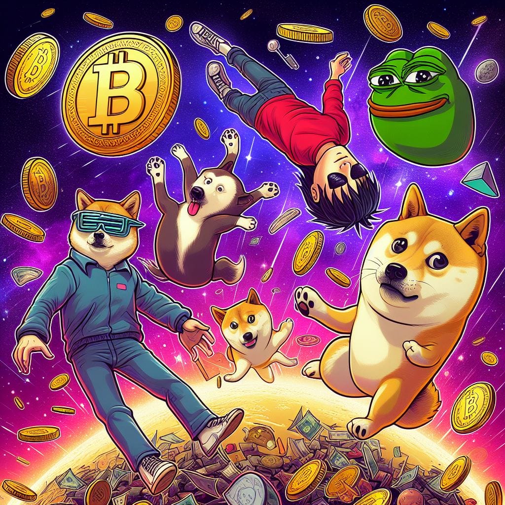 Waarom dalen Shiba Inu, Dogecoin, Pepe en andere memecoins?