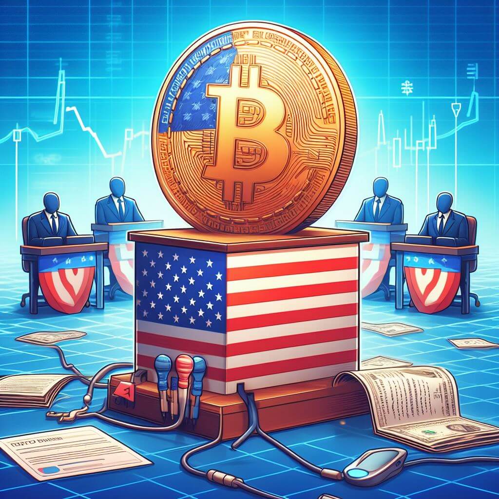 Een derde van de Amerikaanse kiezers let op cryptostandpunten