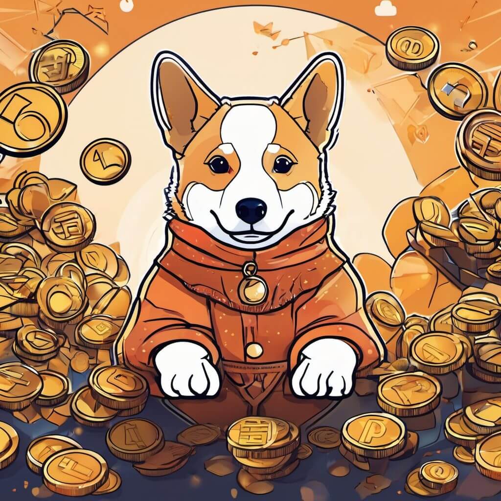 Minder bekend CorgiAI memecoin stijgt 60% en verslaat Pepecoin