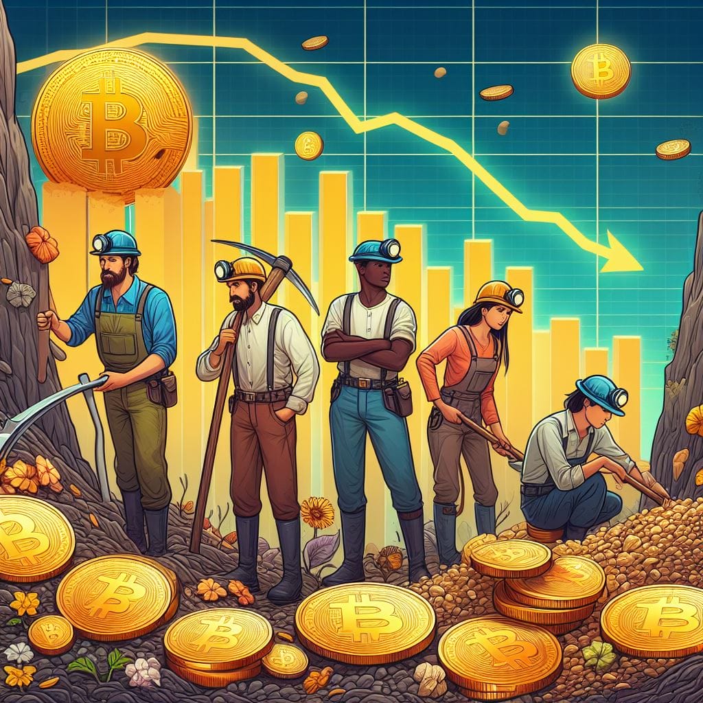 Bitcoin miners rapporteren inkomsten daling: Tussen 6% en 12% minder