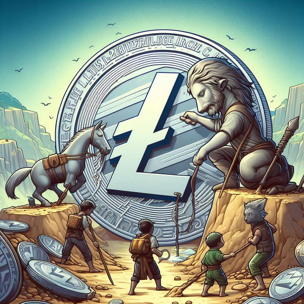 Litecoin stagneert rond het supportniveau van $71