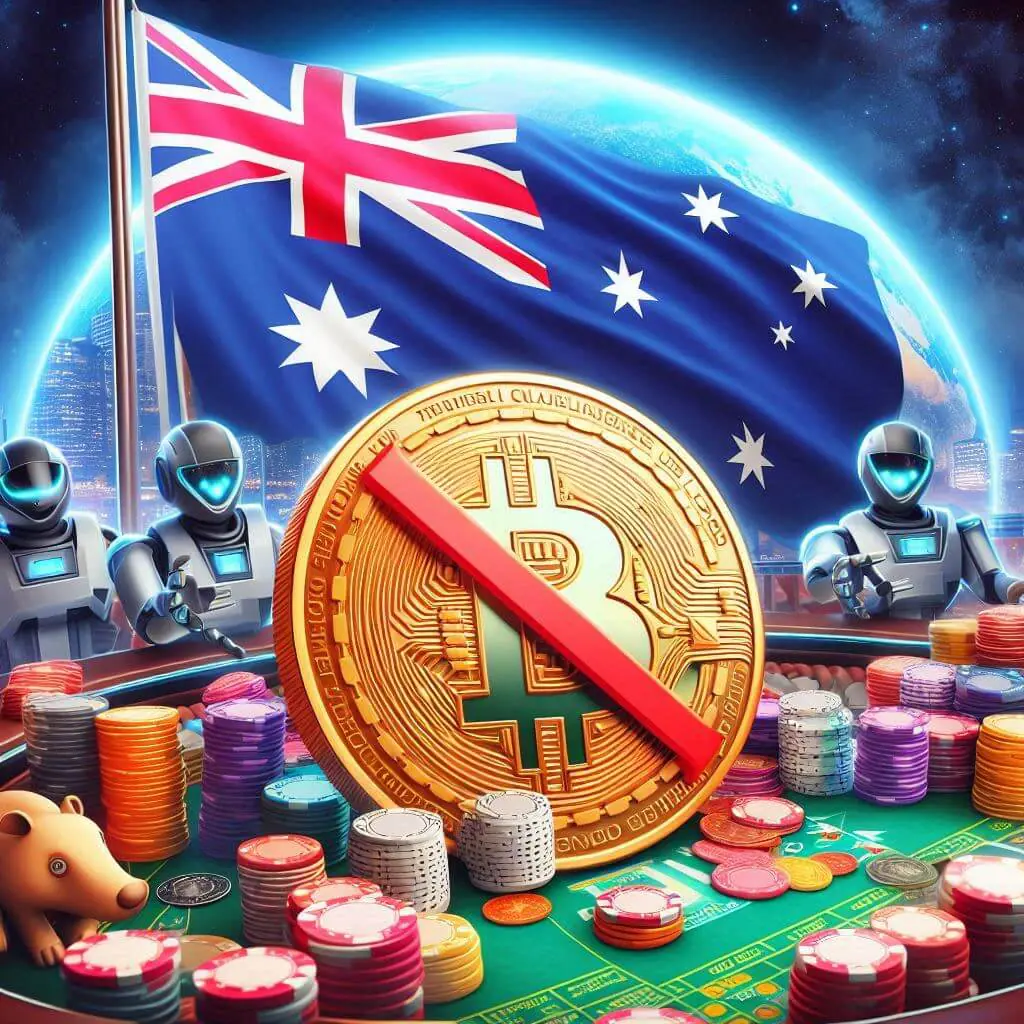 Australië treedt hard op tegen gokken met crypto: Verbod