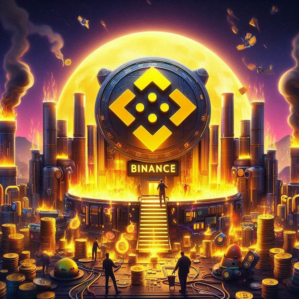 Binance nieuwste token burn van 1,6 miljoen BNB