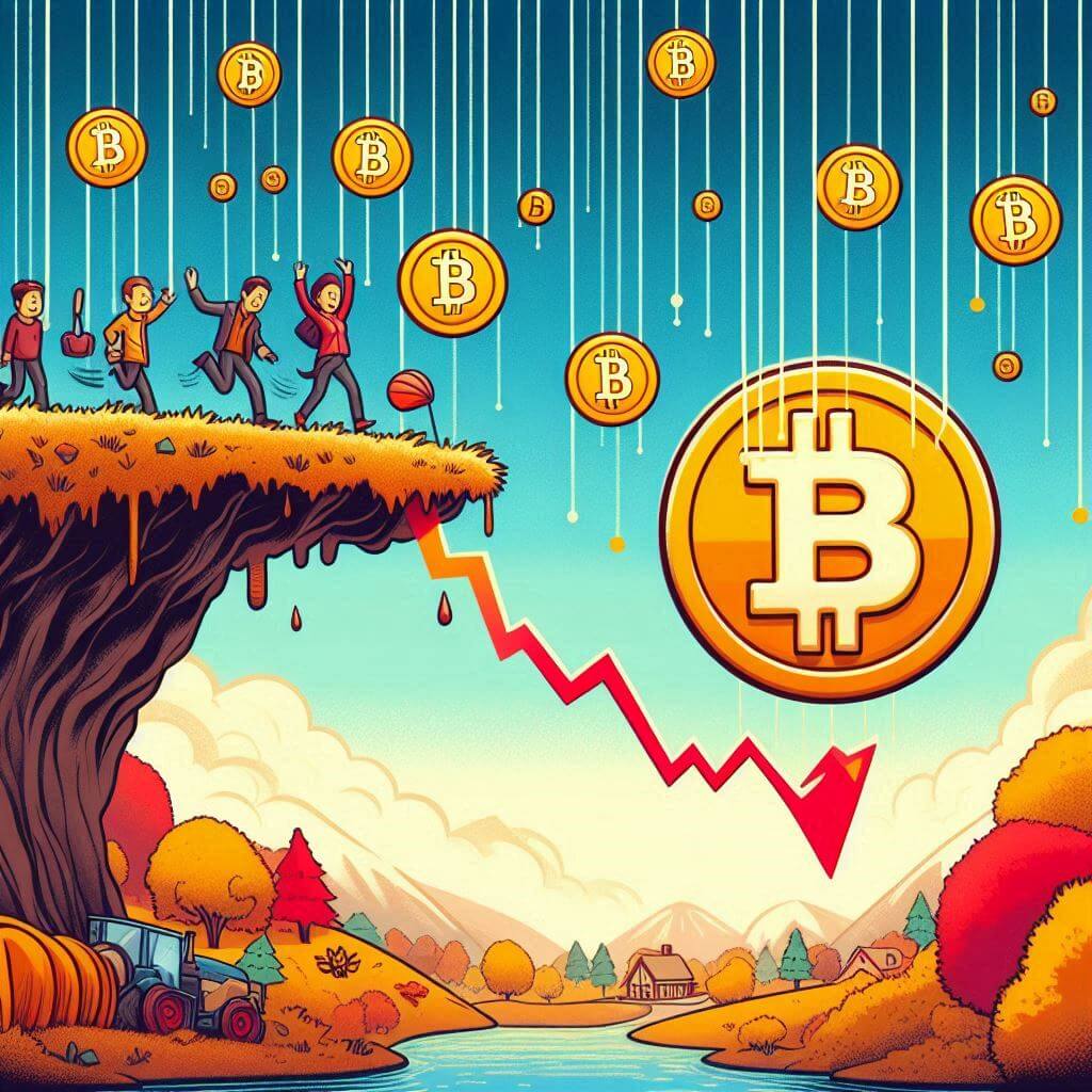 Bitcoin sentiment daalt, maar is een goed teken!