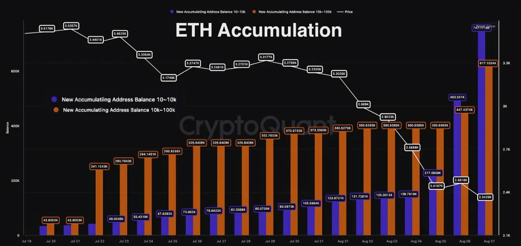 Aantal Ethereum Houders 13 Aug 2024