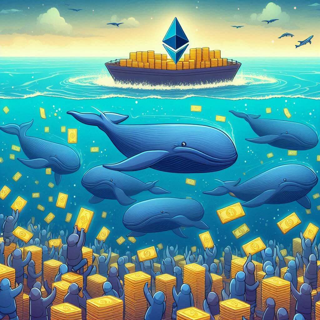 Ethereum whales kopen ETH ter waarde van $440 miljoen