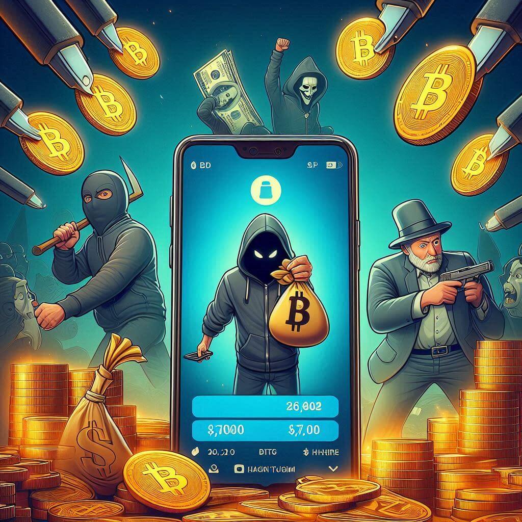 Crypto wallet app steelt $70.000 van mobiele gebruikers