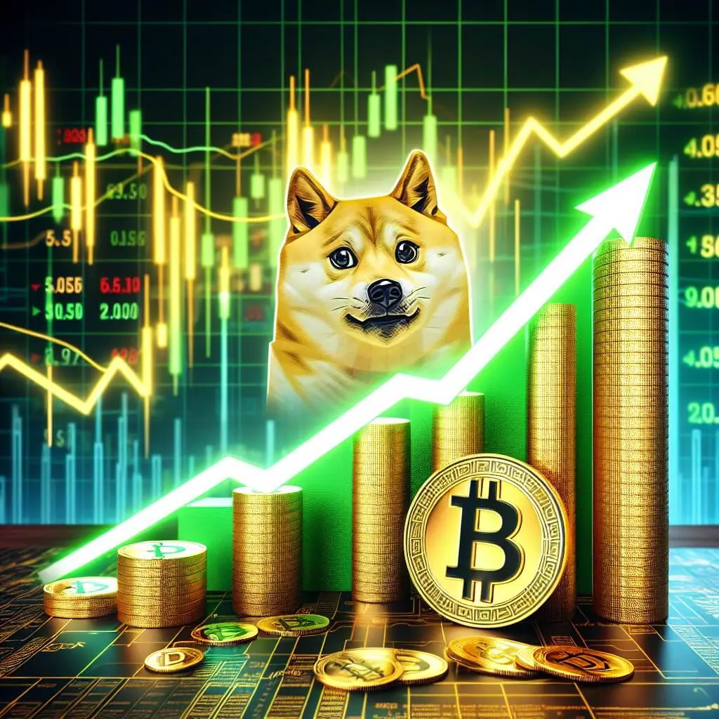 Dogecoin stijgt 9%: Doorbreekt belangrijke drempel voor groei