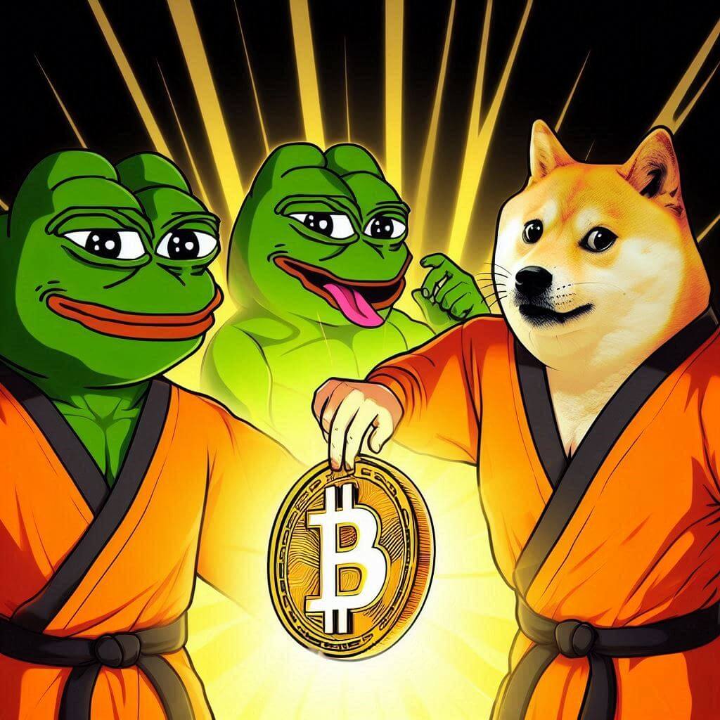 PEPE heeft een doorbraak: Kan het DOGE en SHIB overtreffen?