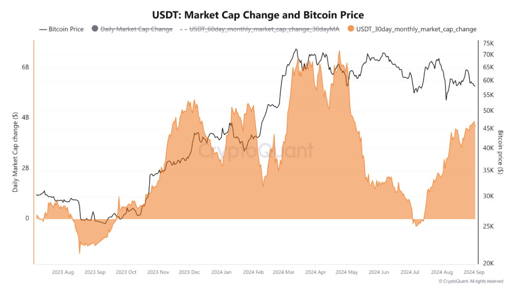 market cap grafiek september2024