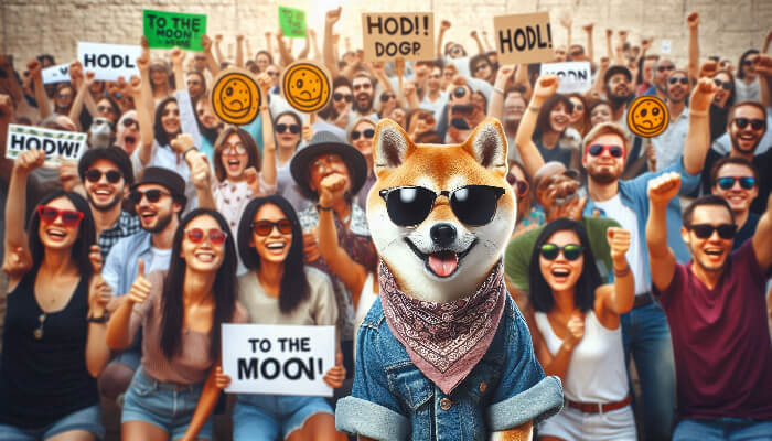 Actieve adressen Dogecoin stijgt met 71% in netwerkuitbreiding