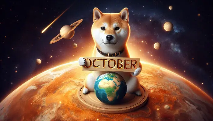 Team Shiba Inu hint met ‘uptober’ tweet op lancering Shibarium