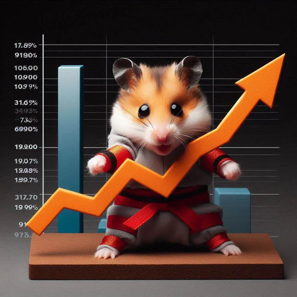 Hamster Kombat keert dalende trend om met 88% stijging