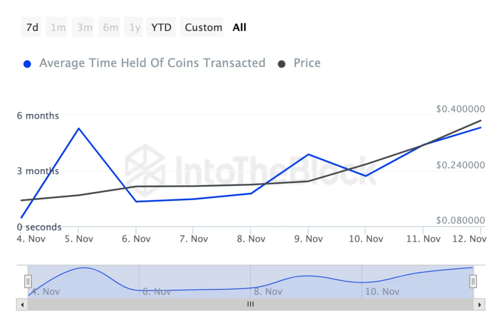 dogecoin holders bullish