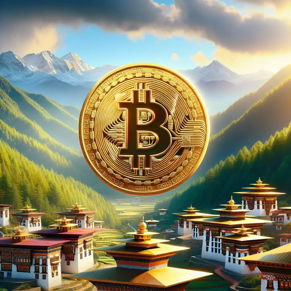 Innovatief Bhutan belegt 34% van het BBP in bitcoinreserves