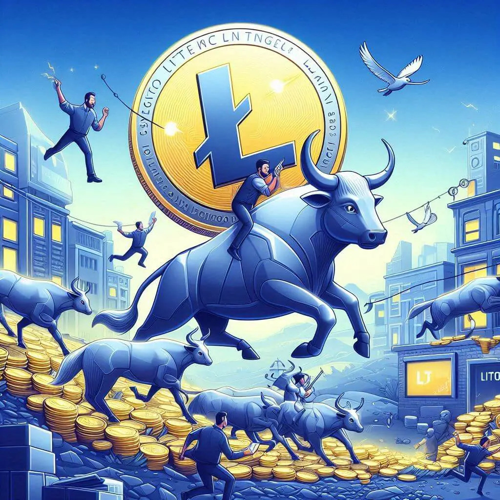 Litecoin bull run zorgt dat 80% van investeerders winst heeft