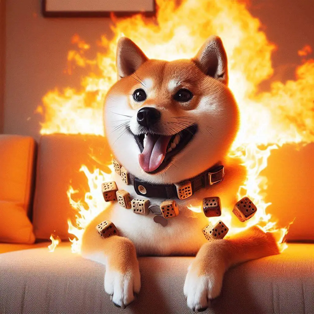 Shiba Inu burn rate explodeert met 7400%