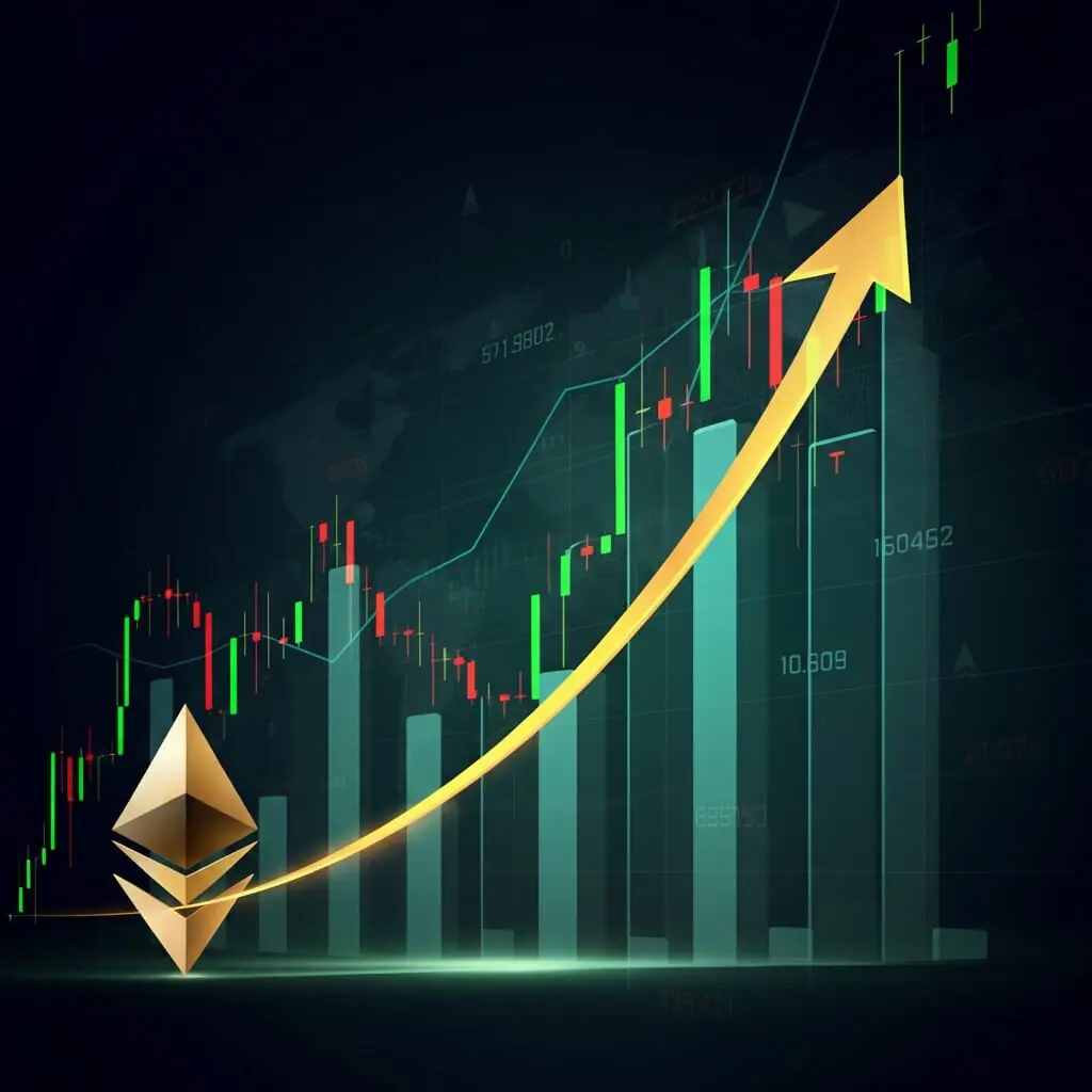 Ethereum koers stijgt en nadert weerstandsniveau van $4.000