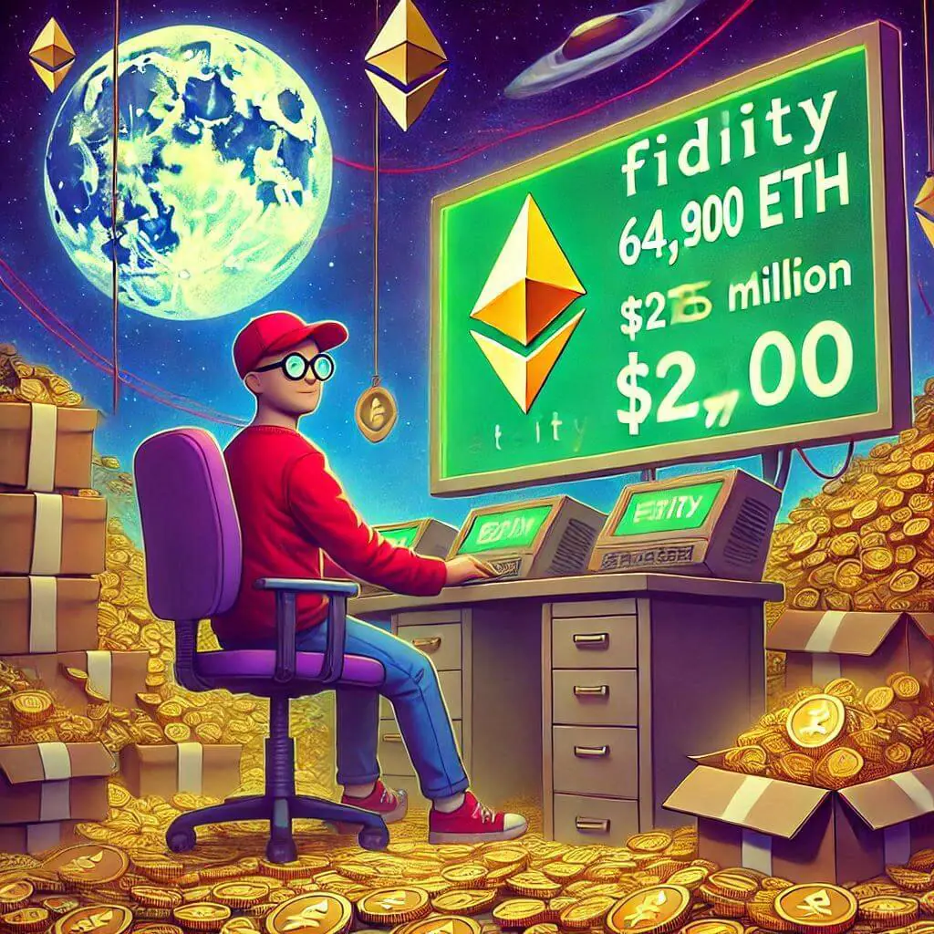 Fidelity dumpt 64.900 Ethereum ter waarde van $215 miljoen