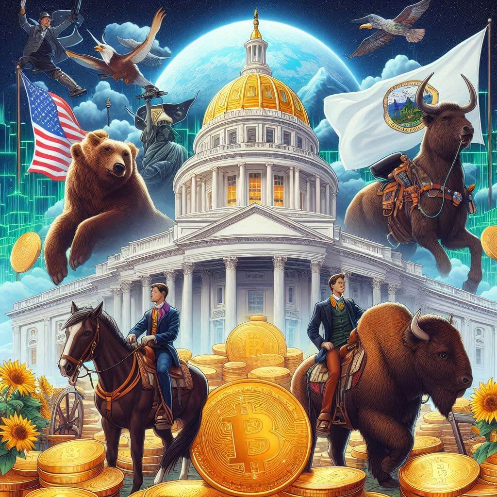 Wyoming en Massachusetts zetten in op Bitcoin reserves in 2025