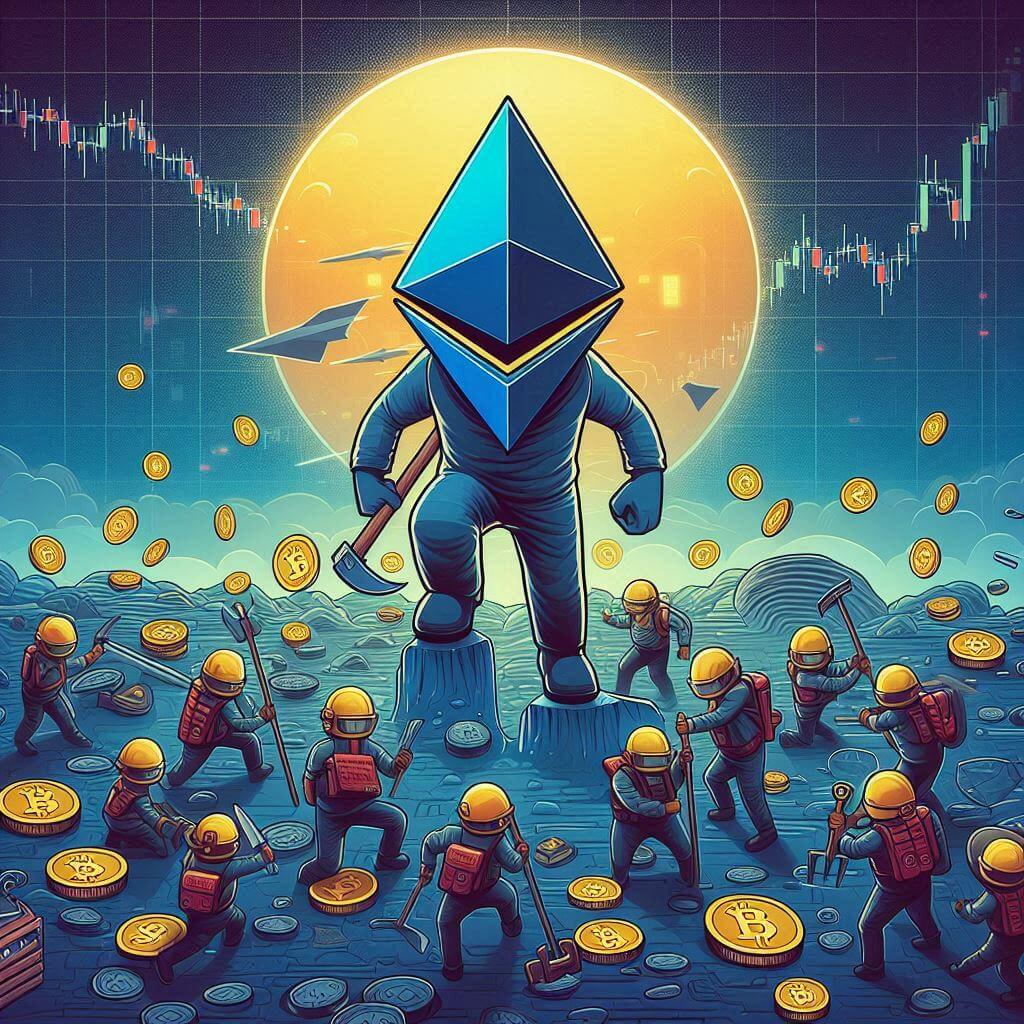 Ethereum daalt en is negatief, maar koop activiteit suggereert dit