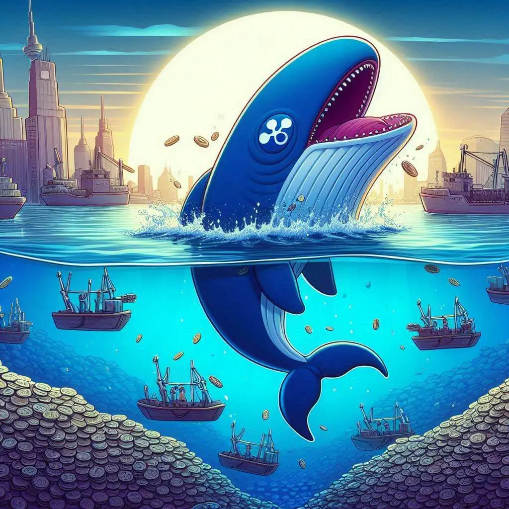 Ripple whales dumpen 130 miljoen tokens in een dag