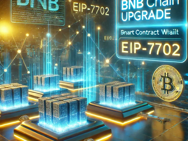 BNB Chain lanceert Pascal Hardfork met gasloze transacties en smart contract wallets logo