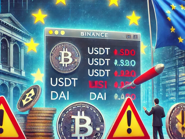 Binance verwijdert USDT en andere stablecoins in Europa vanwege MiCA regelgeving