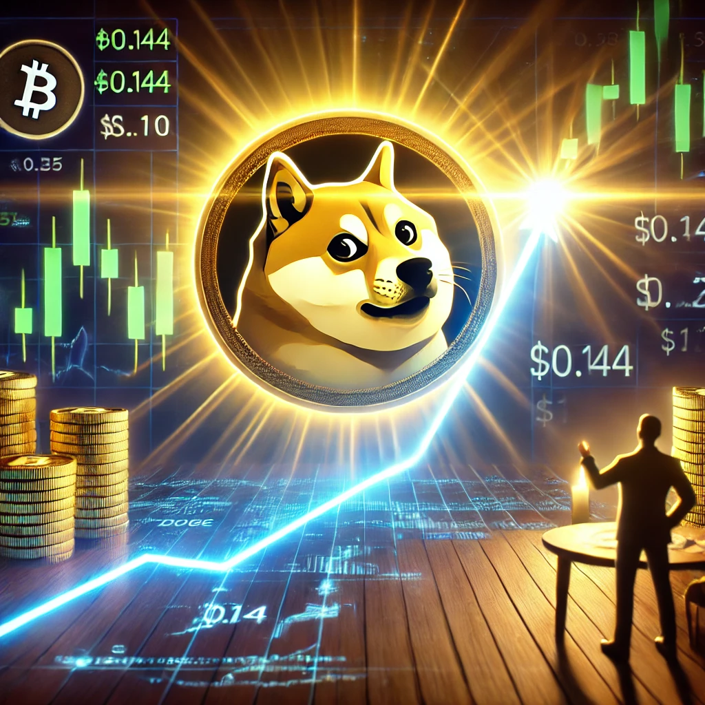 Dogecoin hold $0,144 support, zal het stijgen naar $1?