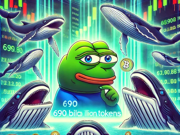 PEPE whales kopen 690 miljard tokens! Trendomkeer opkomst