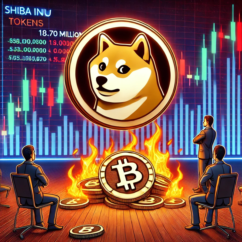 Shiba Inu burnt 18,70 miljoen tokens, koers verandert niet