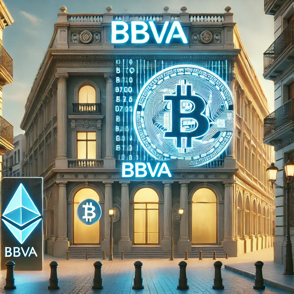 Spaanse bank BBVA krijgt goedkeuring voor crypto handel